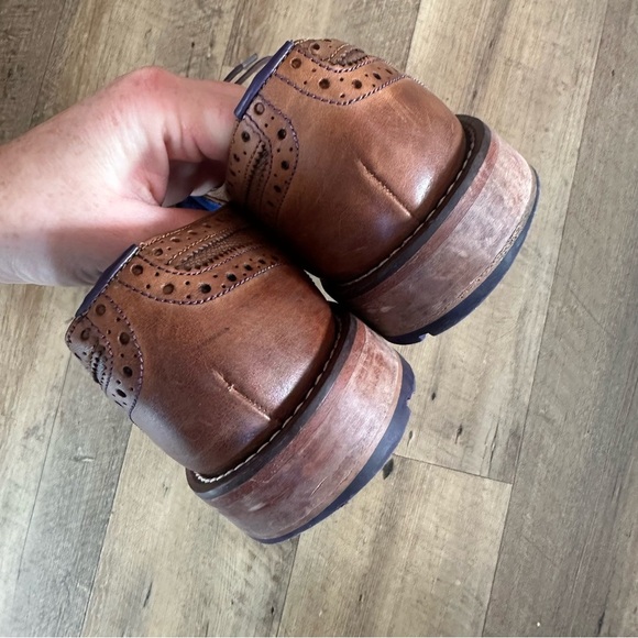 Ted Baker Cassiuss 3 Leather Wingtip Oxfords